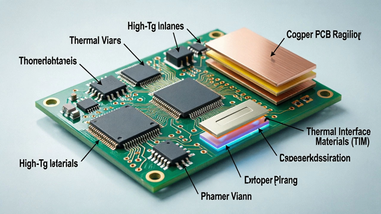 Thermal Management Strategies for Long-Term Industrial PCB Reliability