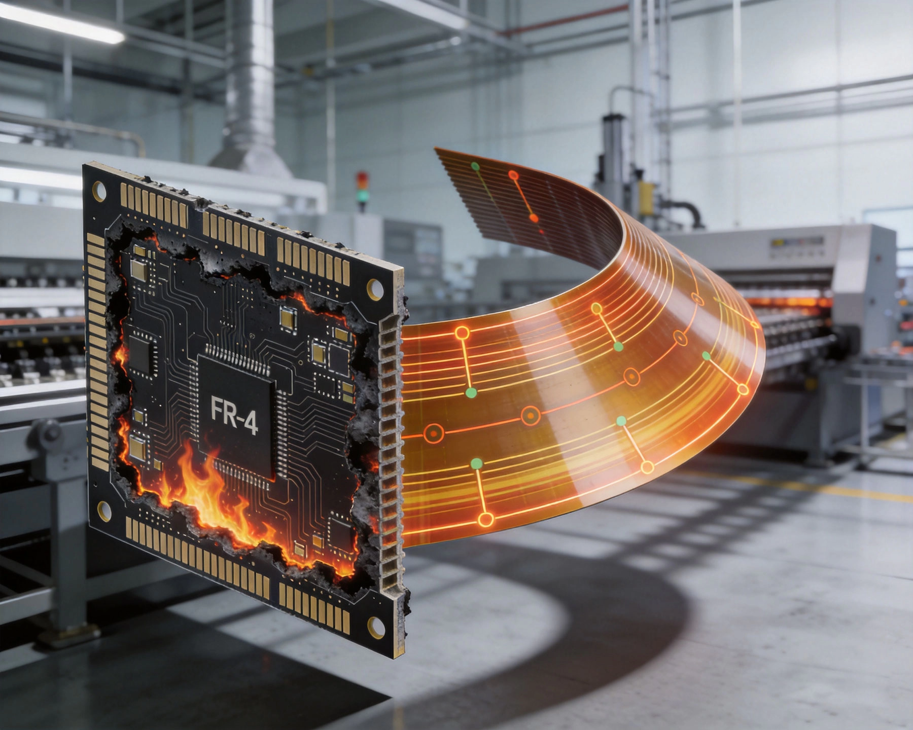 FR-4 vs. Polyimide: Choosing the Right Industrial PCB Materials