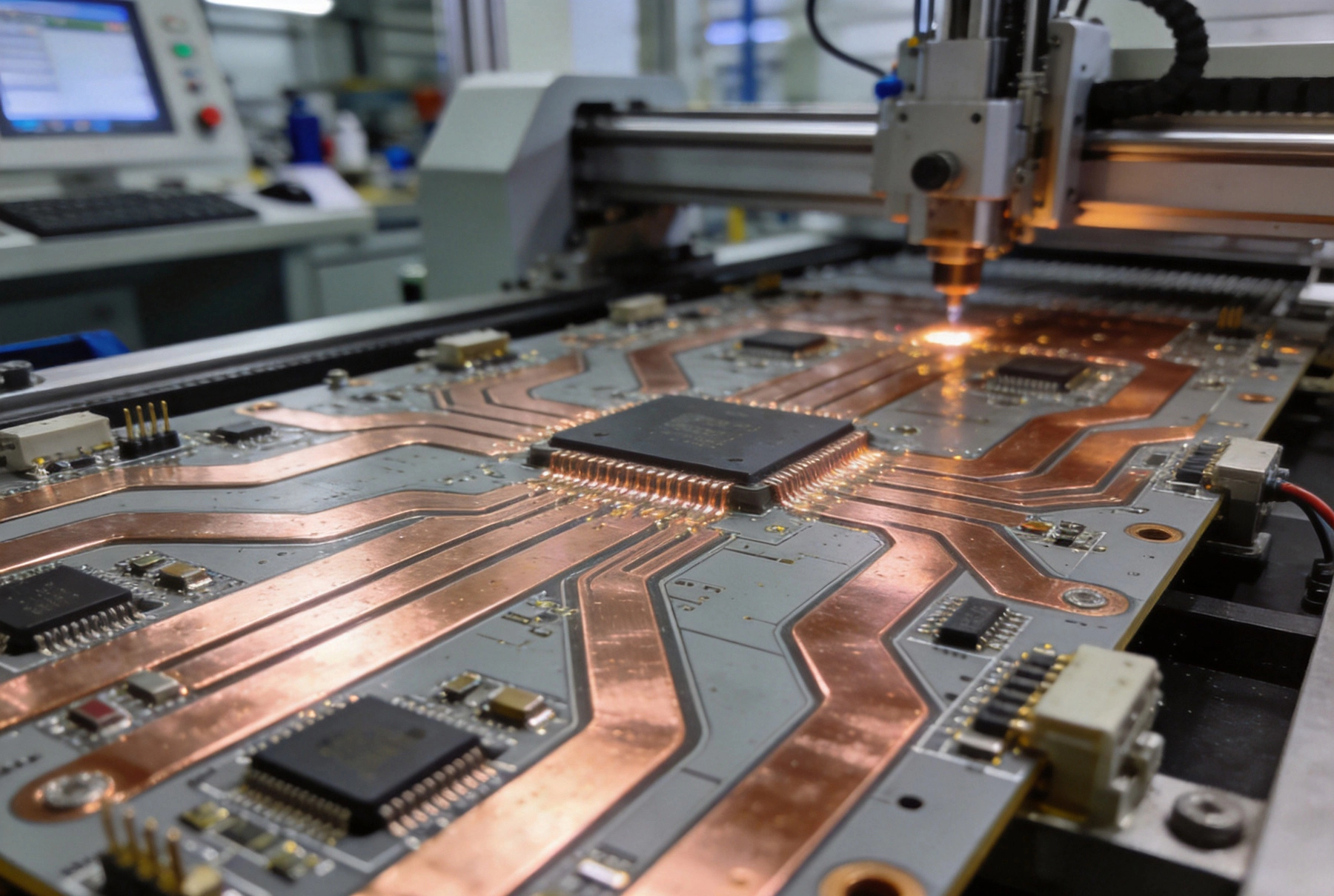 Manufacturing Processes for Extreme Heavy Copper Industrial PCBs