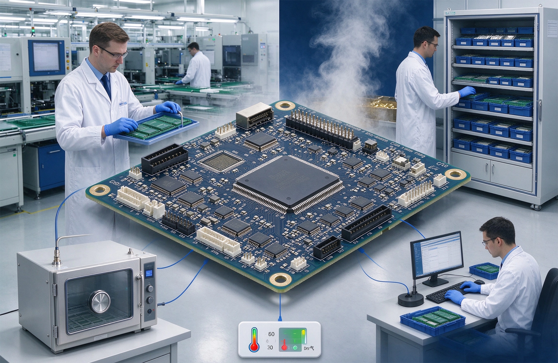 Managing Moisture Sensitivity Levels (MSL) in Industrial PCBA