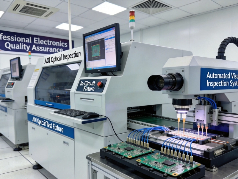 Essential Quality Control Tests for Industrial PCBs- ICT, FCT, and AOI
